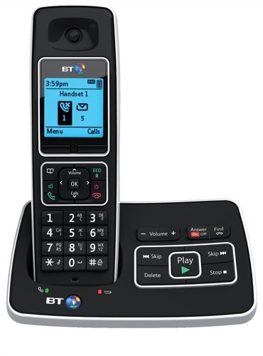 BT 6500 Single Handset DECT Telephone Cordless Answering Machine Ref 66266