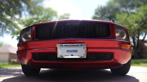 Cruiser Accessories 19003 Palm Tree License Plate Frame, Chrome