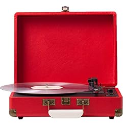 Platine Tourne-Disque 3 Vitesses avec Haut-parleurs stéréo intégrés, Prend en Charge la Sortie Audio RCA et l’entrée… - Les Beatles, Paul McCartney, John Lennon, RIngo Starr, George Harrison