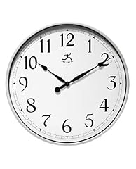 Infinity Instruments Large 18 inch Round Non Ticking Silent Battery Operated Easy to Read Clock for photo Infinity Instruments Large 18 inch Round Non Ticking Silent Battery Operated Easy to Read Clock for