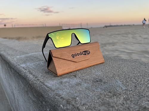 GOODEYE Polarized BOLD PLATED™ Sunglasses | Sports Mirrored Square Rectangle Shades for Men Women2