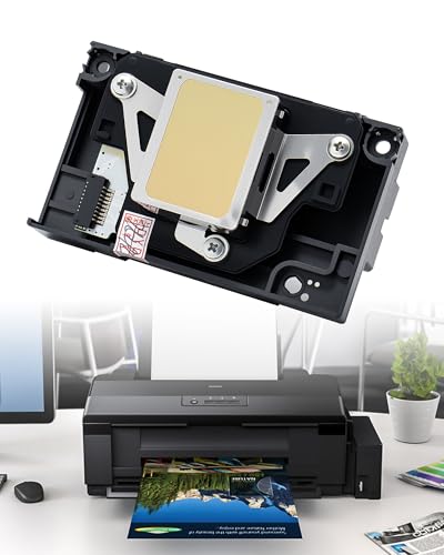 Vyltrixion L1800 Printhead Replacement for L1800 DTF Printer, 6 Colored High Performance L1800 Print Head Replace for R260 R390 1390 L1800 1400 1430 1500W Printer Easy Installation Full Inspection