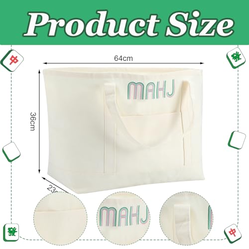 Bolsa para Mahjong Extra Grande 64 x 36 x 23 cm miniatura 4