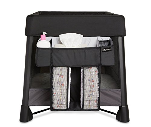 4moms breeze Playard Diapers and Baby Wipes Storage Caddy | For Baby and Infant Items | from The Makers of The mamaRoo