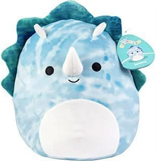 Squishmallows Peluche raro de Jerome el dinosaurio de 5 pulgadas añade Jerome el Dino a tu escuadrón juguete de peluche ultra suave peluche oficial