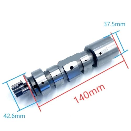 Árbol de levas KZM500 soluciona pérdida de fuerza en Kazuma Jaguar 500 2