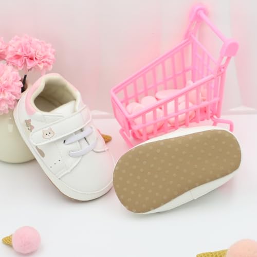 Baby Boys Girls Cat Shoes PU Leather Sneakers Infant First Walking Shoes Toddler Crib Shoes Newborn Flat3