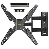 oled fernseher 65 zoll vergleich 【Optimaler Blickwinkel】：Der TV-Wandhalterungr kann das Bildschirm um + /-90 Grad schwenken lassen, Neigbar +5° und -15°und einen Pegel von+/- 4 Grad bieten, um Blendung zu vermeiden und Nacken oder Augenermüdung für bessere Sehergebnisse zu reduzieren.
