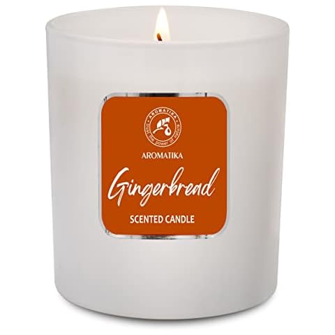Gingerbread Scented Candle 200g for Relaxation Cover