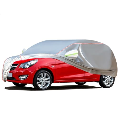 Funda For Coche Adecuada For Vauxhall VIVA, Funda For Coche For Exteriores, Protección Contra El Viento Y La Lluvia, Funda For Coche De Invierno, Funda For Coche Con Cremalleras En Las Puertas Lateral