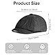 AOOWU Barett Cap Herren, Schiebermütze Barret Flat Cap Schirmmütze, Gatsby Schirmmütze Newsboy Flat Cap Baskenmütze, Kostüm Accessoires für Frühling Herbst Winter