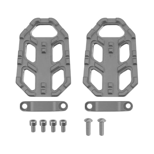 Repose-pieds en aluminium argenté premium pour moto de route NC750 et NC700