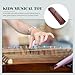 Healifty Children Practice Guzheng 16.25 Inch Beginner Chinese String Instrument Portable Lightweight Guzheng Toy for Kids Home Music Practice