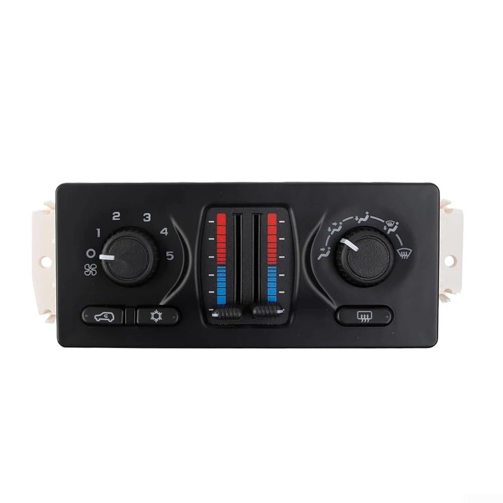 Panel de repuesto de módulo de control de clima de aire acondicionado ABS negro para GMC para Sierra para Yukon para Cadillac para Escalade para Envoy para Buick para Saab 9-7X 2002-2009 OE