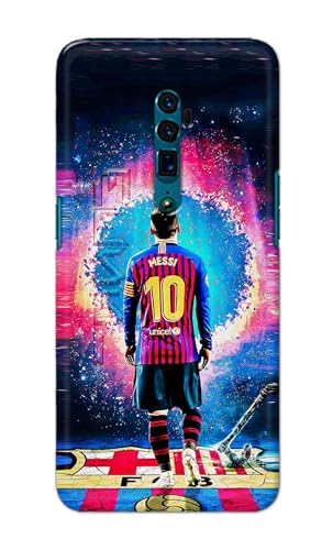 Image of Printed Hard Back Cover for Oppo Reno 10x Zoom Back Cover (Famous Football Player -J1) -190724(EA)