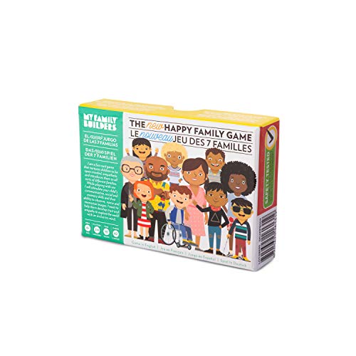 My Family Builders Happy Family Card Game - Cards for Kids Promoting Inclusion, Diversity & Empathy - Educational & Portable - Ages 4+