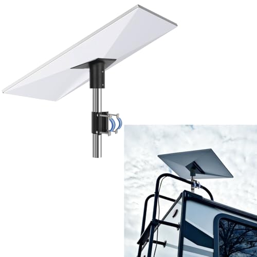 OUTPRIZE Starlink Gen 3 Mount Kit Rustproof Stainless Steel Compatible with STARLINK Standard Dish for RV and Pole Mount Adjustable Horizontal and Vertical Installation