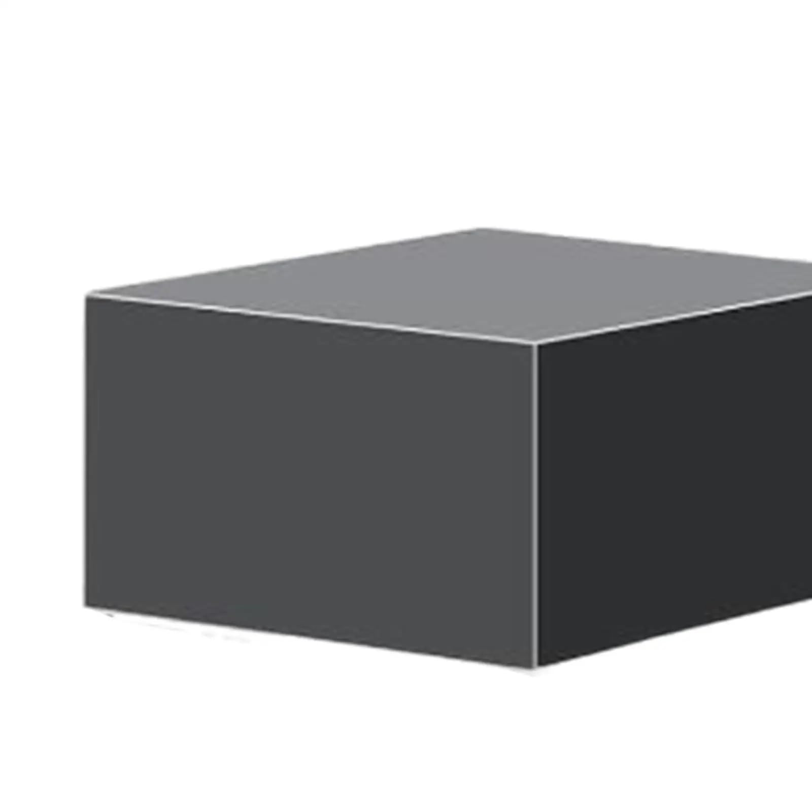 Soporte para bufé Caja de 6 elevadores exhibición for mesa buffet, soportes 5 lados anidados for joyería, artículos catering, coleccionables, cosméticos, pasteles(WHITE)