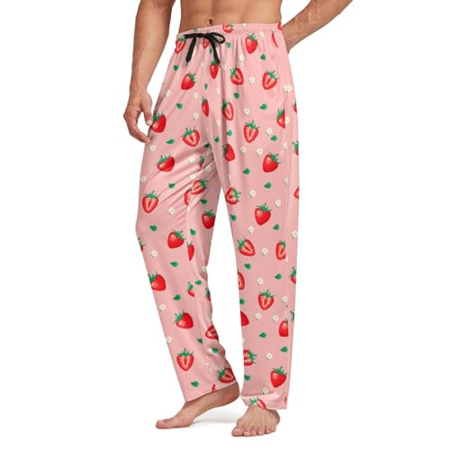 Men's Pajamas Bottoms Pajama Pants for Men Lounge Sleep Pant Pj Bottom Soft Comfy Sleepwear with Pockets3