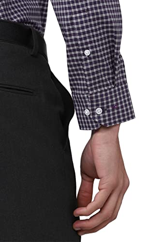 Image of Van Heusen Men's Checkered Slim Fit Shirt