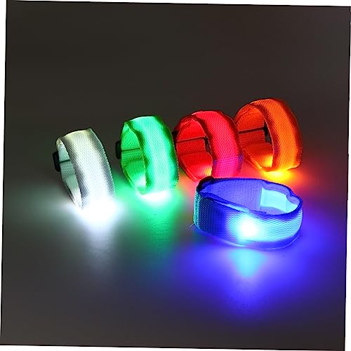 Brazaletes Led Intermitentes con alta visibilidad nocturna y modos de luz ajustables 7