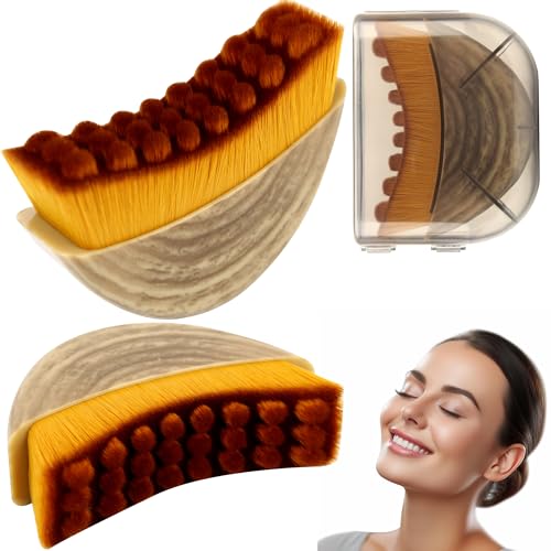 Image of Lymphatic Contour Face Brush,Lymphatic Drainage Massager,Lymphatic Face Brush Ergonomically Designed to Fit The Skin Precisely Relieve Fatigue(1PCS)