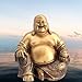 Bellaa 21770 A Golden Happy Buddha(Laughing Buddha) Feng Shui for Money and Wealths 6