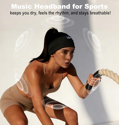 TOPOINT Sleep Headphones Bluetooth 5.4 Sports Headband - image 7