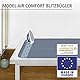WENKO Bügeldecke Air Comfort Blitzbügler, Blitzbüglerzone, 5-lagige Komfort-Polsterung, Hitzereflektion & Dampfsperre, 130 x 65 cm