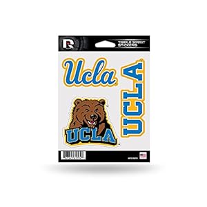 Rico Industries NCAA Rico UCLA Triple Spirit Stickers, Multi, One Size (MSS290201)