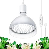 Effective Spectrum: The full-spectrum grow light bulb emits light between 380nm-780nm and has a CRI of 98+, providing a daylight white color that closely resembles natural sunlight. This makes it an excellent choice for indoor gardening, as it can su...