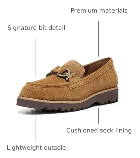 Image of Donald Pliner Women's Clio Loafers, Slip-On Shoes, Comfortable Loafers for All Day Walking