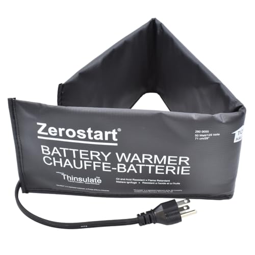 Zerostart 2800055 Electric Battery Blanket Battery Heater Wrap, 28-Inch | CSA Approved | 120 Volts | 50 Watts