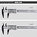 joylink Digital Vernier Calibre, Calibre Vernier Calibre Exterior Diámetro Interior Profundidad Electrónico...