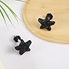 PEUTIER 2 Sets Rollator Walker Replacement Knobs, Comfortable Black Plastic Knobs, Universal Rollator Parts, 4.4cm/1.7in Knob, 1.9cm/0.75in Washer