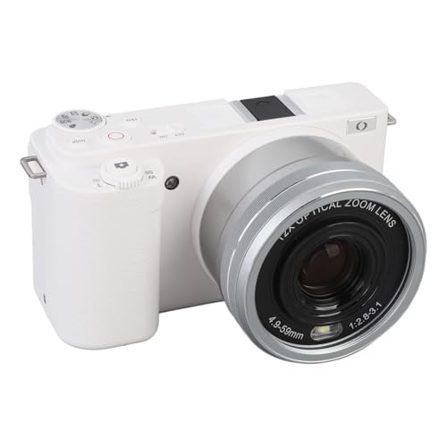 Fotocamera Digitale 4K per Fotografia Autofocus da 64 MP con Schermo IPS da Fotocamere Compatte Antivibrazioni con Zoom 12X per Bambini 3 pollici