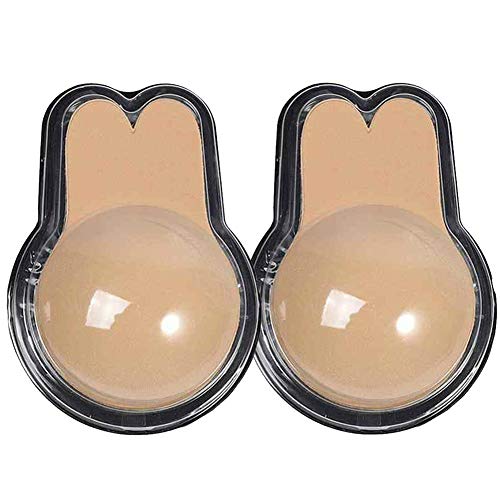 Rabbit Ear Lift-Up Bra - Adhesive Strapless Backless Sticky Bra A-B Cup NDUE