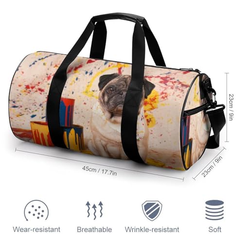Sac de voyage bouledogue idéal pour camping et randonnée