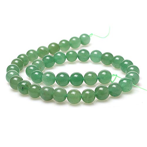 Mjdcb Natural Stone Beads Green Aventurine Round Loose Beads For Jewelry Making Diy Bracelet Necklace (4Mm) #TOP1