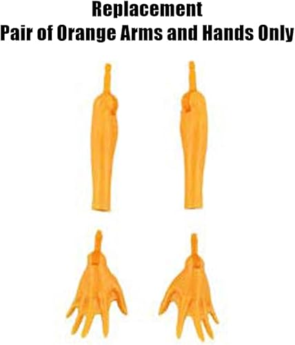 Miniatura 5 de Piezas de repuesto para muñeca Monster High Great Scarrier Reef Glowsome Ghoulfish Toralei - DHH36  Brazos y manos de repuesto  Naranja