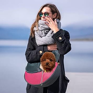 Dog Carrier Slinger (Large, Pink)