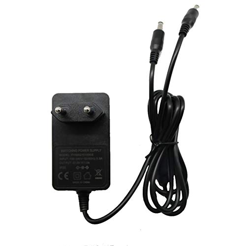 K KLEZHI El Adaptador de diseño de Dos Puertos del Cargador estándar Europeo Puede Cargar 2 baterías al Mismo Tiempo Cover