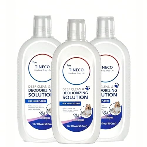 Detergente per pavimenti - Pulisce in profondità un'ampia gamma di pavimenti duri - Profumo di lavanda - 500 ml - Compatibile con Tineco IFloor 2/3 Breeze, FLOOR ONE S3/S5/S5 Pro 2/S6/S7 Pro(3pc)