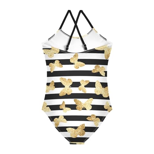 Image of Baby Girls' Swimwear Quick Dry Toddler Girls One Piece Swimsuit Bathing Suits Size 3T-10Y