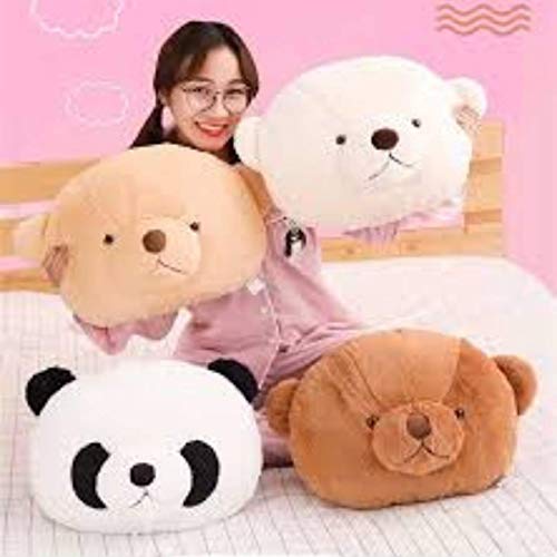 HUG 'n' FEEL SOFT TOYS , Panda Travel Pillow, for Kids, Sofa, Soft Toys for Kids, Birthday Gift for Girls,Wife,Girlfriend,Husband, Gift Items Toy, (Panda Head Pillow)