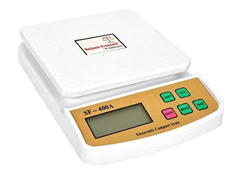 Baijnath Premnath Digital 10kg x 1g Kitchen Scale Balance Multi-purpose weight measuring machine Weighing Scale For research purpose
