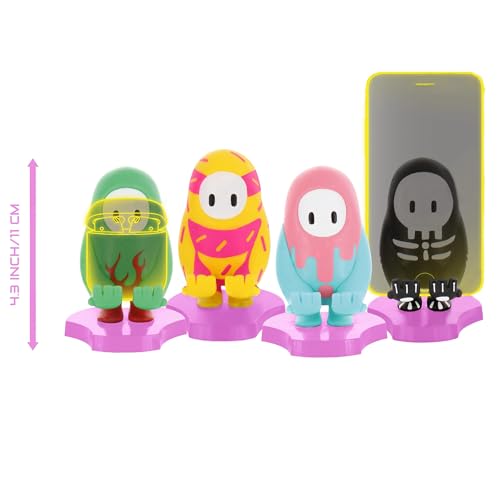 Exquisite Gaming: Holdems: Fall Guys - Skelly - fone de ouvido e suporte de telefone, Cable Guys, Me