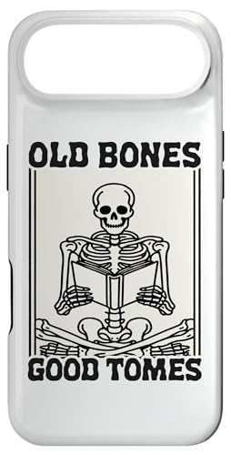Old Bones Good Tomes Book Lover Bookworm �X�P���g���u�b�N �X�}�z�P�[�X iPhone Air �p