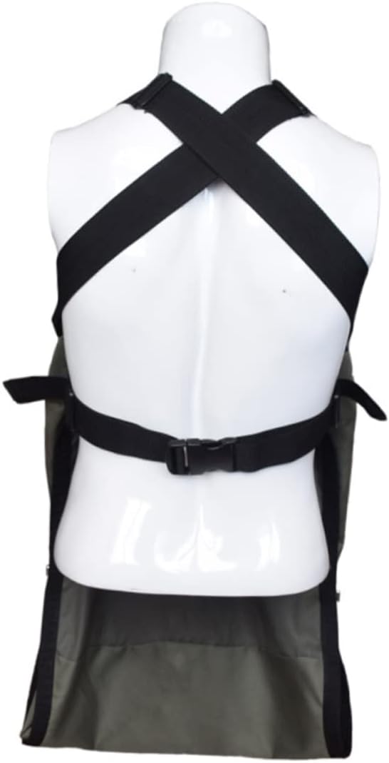 Fruit Picking Apron Oxford Cloth Wide Stain Resistant Comfortable Shoulder Strap for Gardening Cooking Harvesting