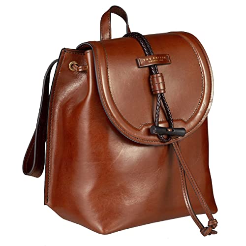 The Bridge Backpack Panzani Unisex Classic Leather Brown